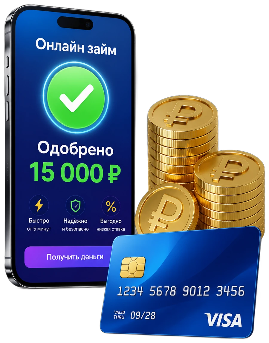 Микрозайм онлайн на карту: телефон, монеты и деньги