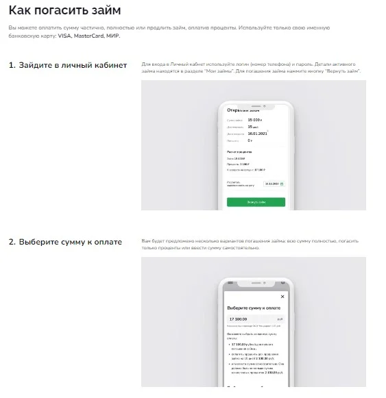 Регистрация в личном кабинете Fastmoney